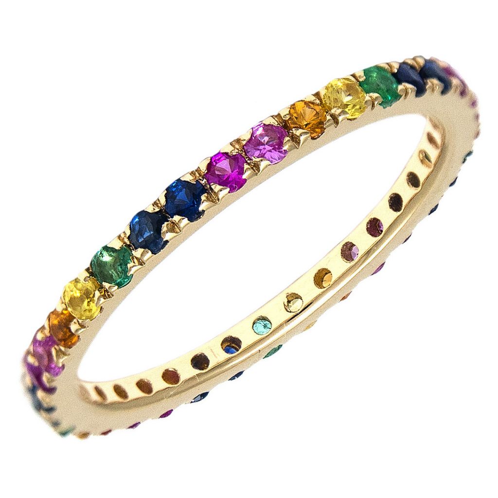 Rainbow eternity band