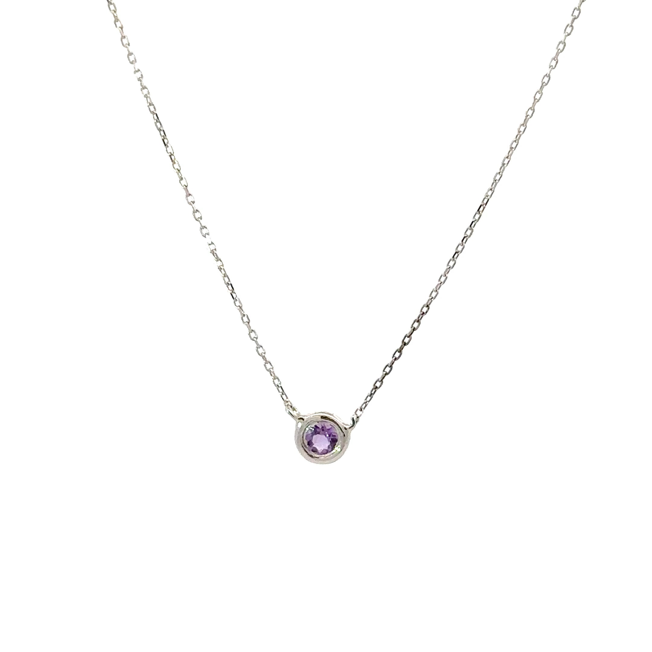 Amethyst necklace