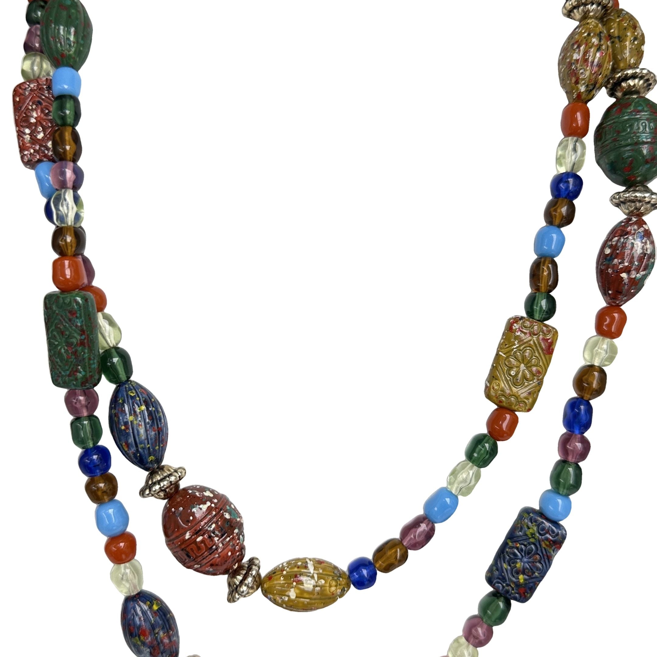 Colorful beads necklace