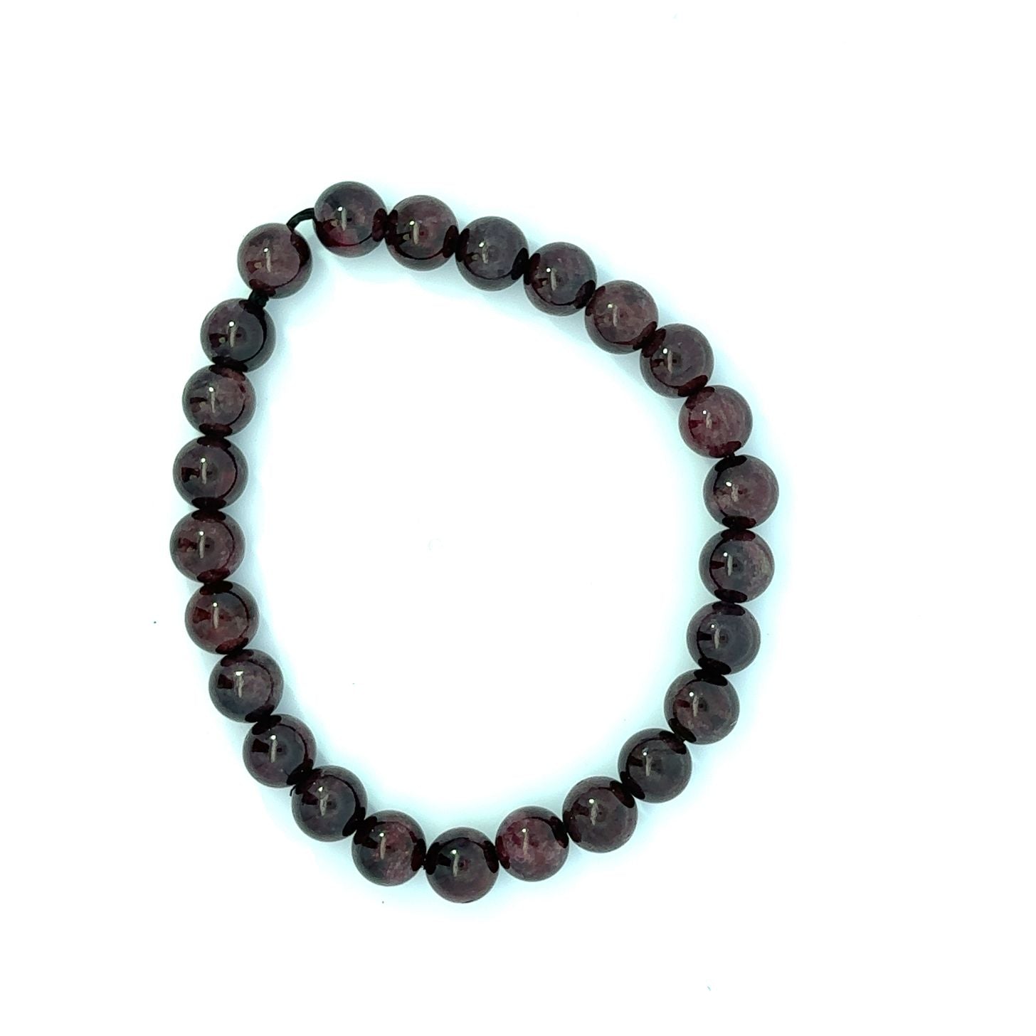 Natural Garnet beaded bracelet