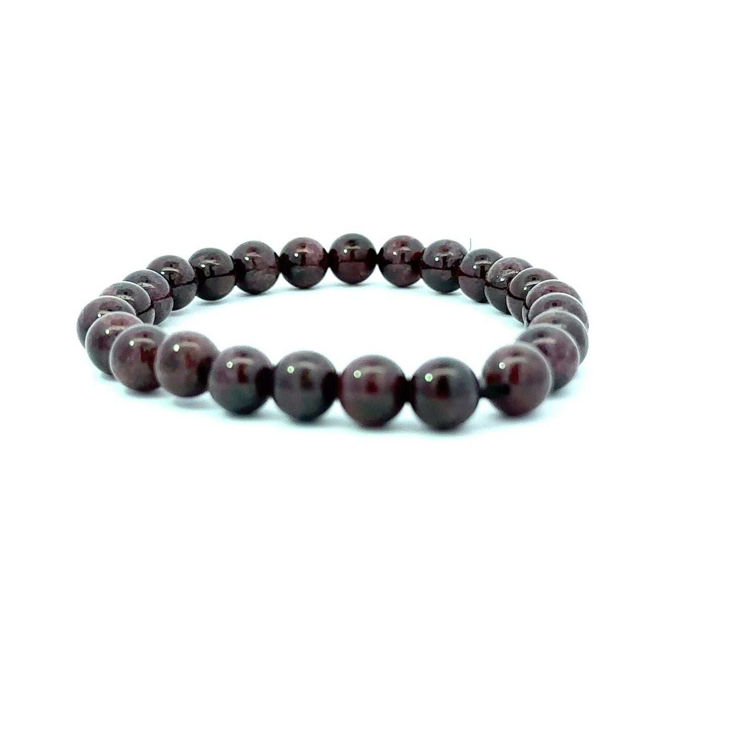 Natural Garnet beaded bracelet