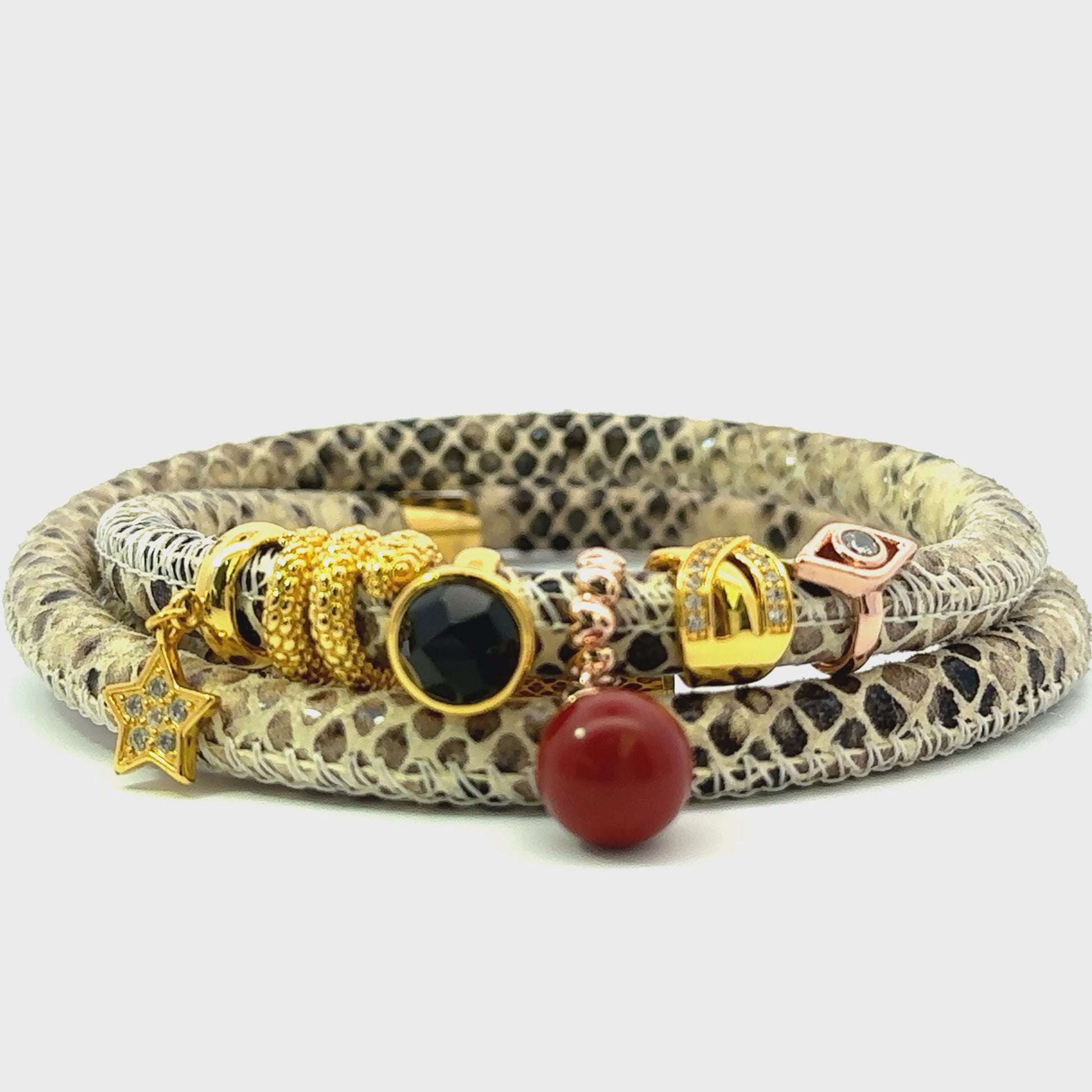 Snake skin charms wrap bracelet__2023-10-10-14-09-55.mp4